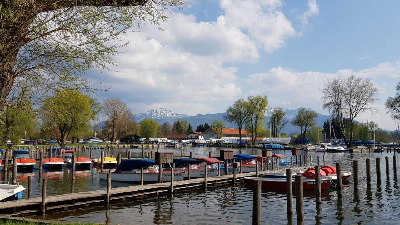 شقة Haus Blumenfeld-Schwaiger Übersee المظهر الخارجي الصورة
